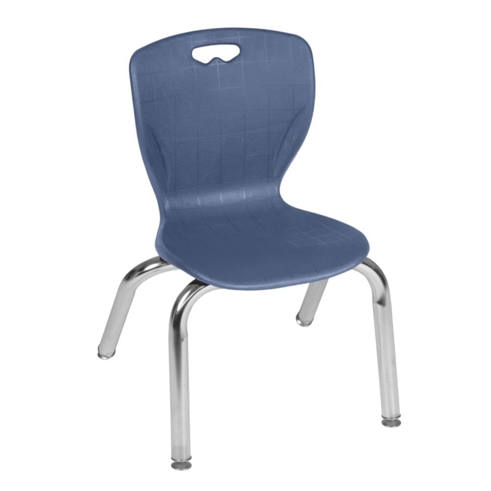 42" Square Mobile Table with 4 Stack Chairs V7942