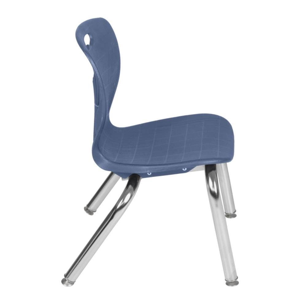 42" Square Mobile Table with 4 Stack Chairs V7942