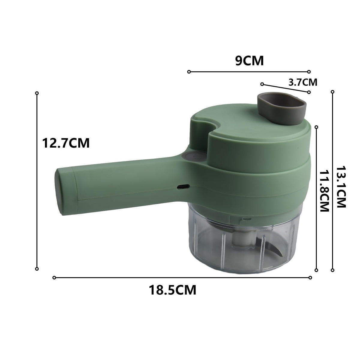 4 In 1 Portable Electric Vegetable Slicer Set R706