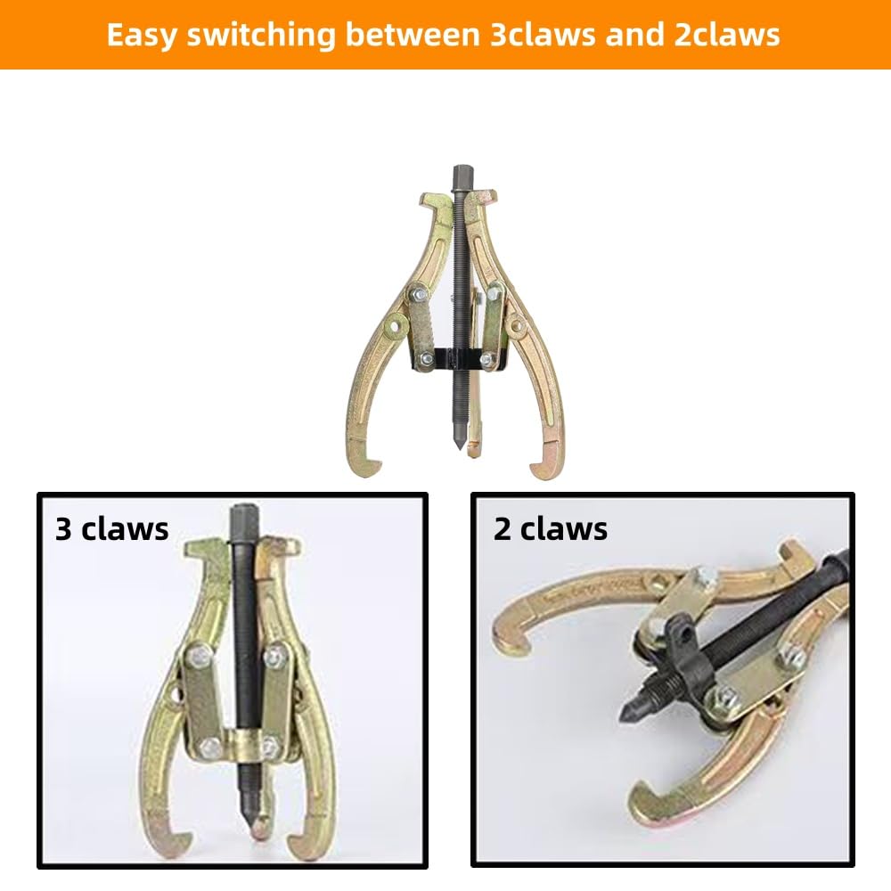 3 Jaw Gear Puller with Reversible Jaws S442