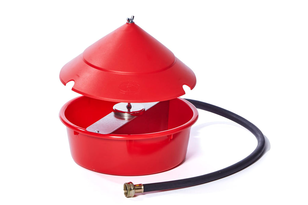 5 Quart Automatic Poultry Waterer with Cover G298