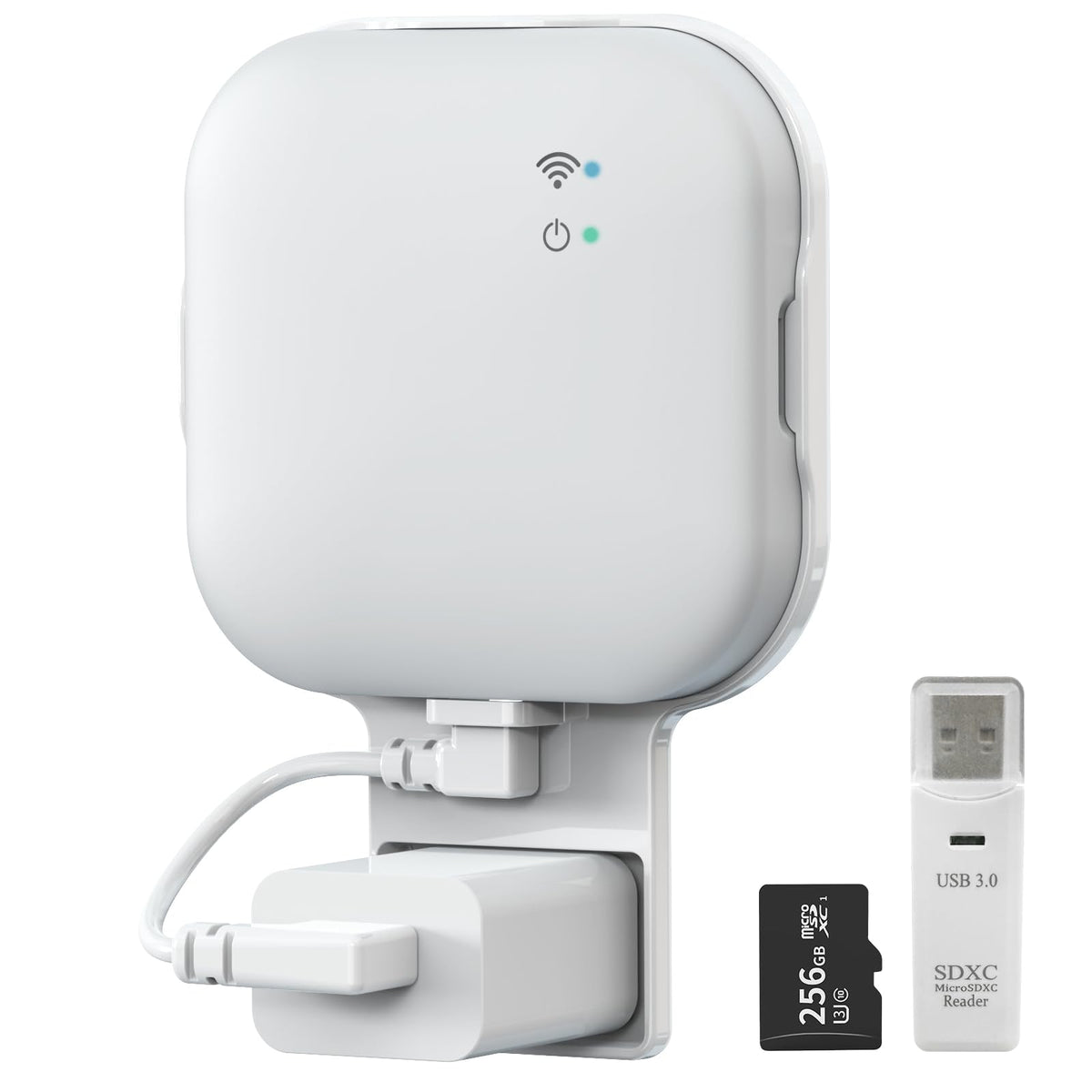 256GB MicroSD Card and Wall Mount with USB-C Cable N210