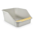 High Sides Open Top Cat Litter Box with Low Entry Z21076