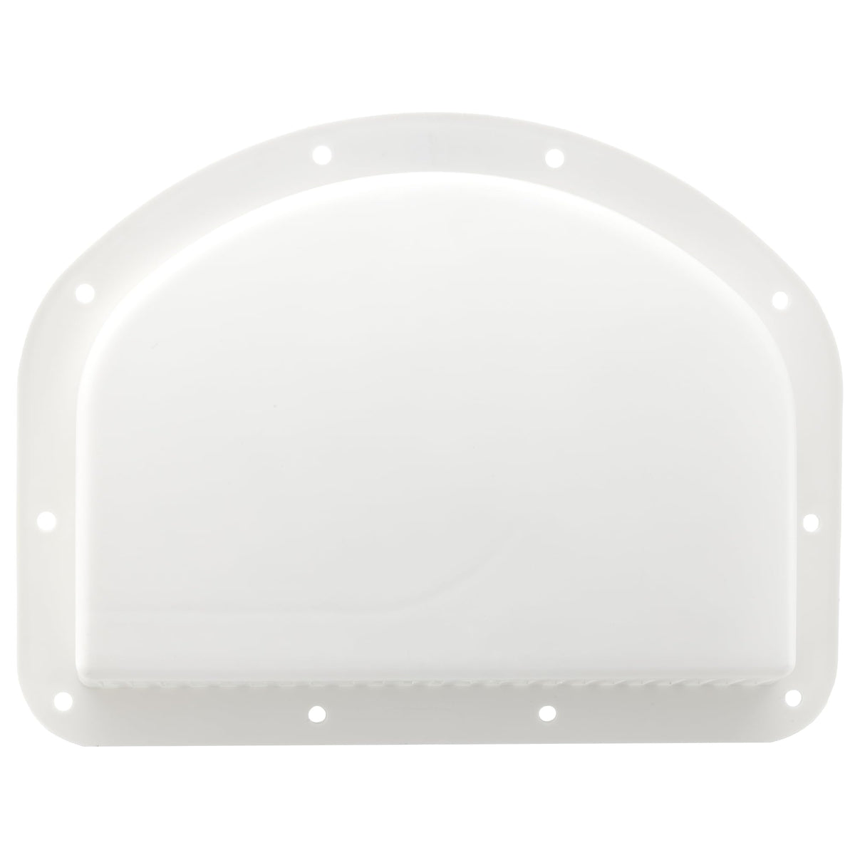 White Trailer Exterior Vent Cowl with Grill 2 Pack Z470453