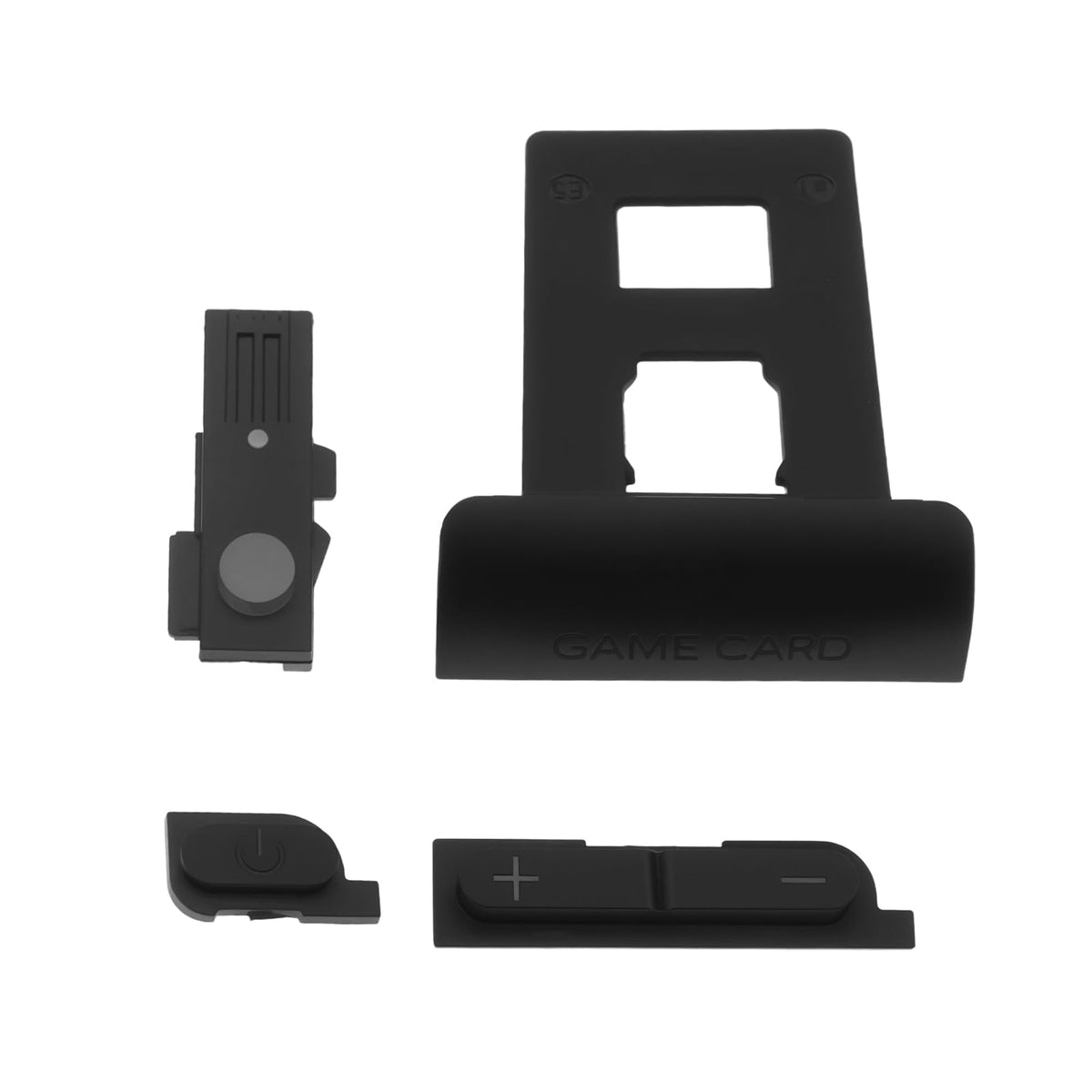 Black Game Console Power Volume Button Card Slot Cover Z628