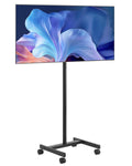 Rolling TV Stand for 17-55 Inch Screens with Wheels W79584