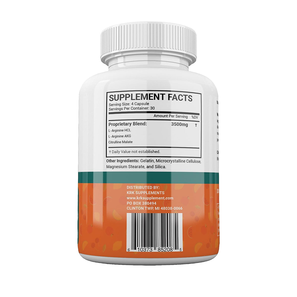 Nitric Oxide Complex 3500mg 240 Capsules J6398