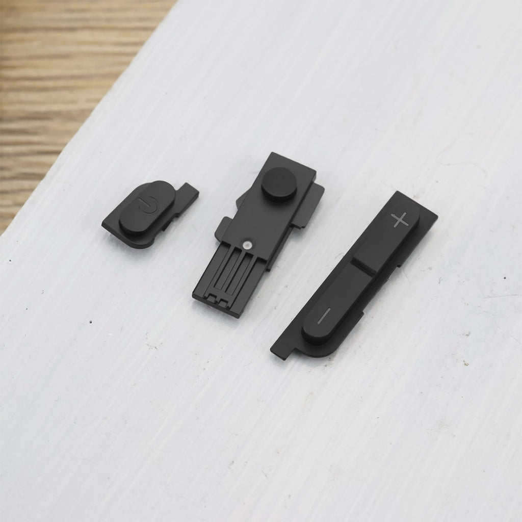 Black Game Console Power Volume Button Card Slot Cover Z628