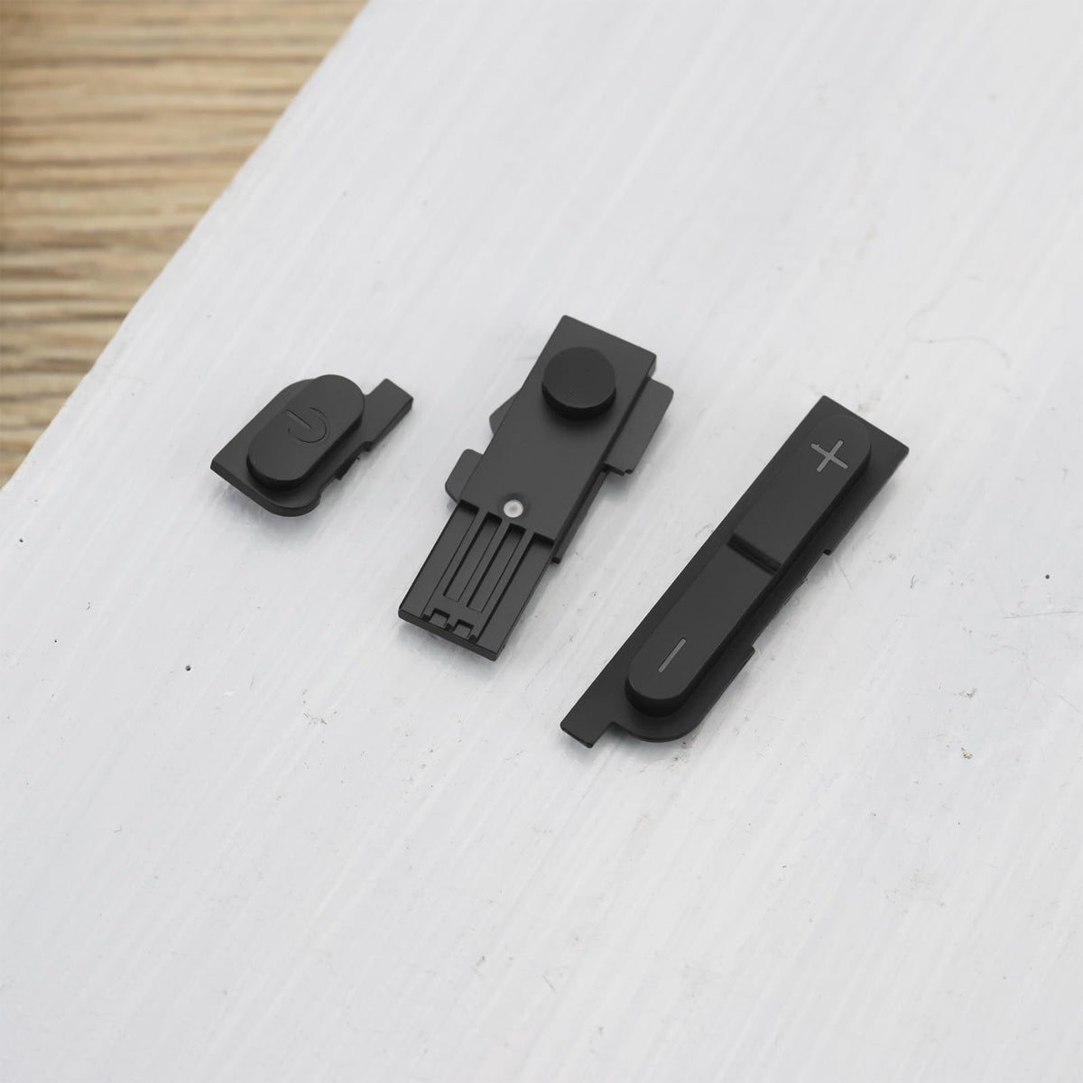 Black Game Console Power Volume Button Card Slot Cover Z628
