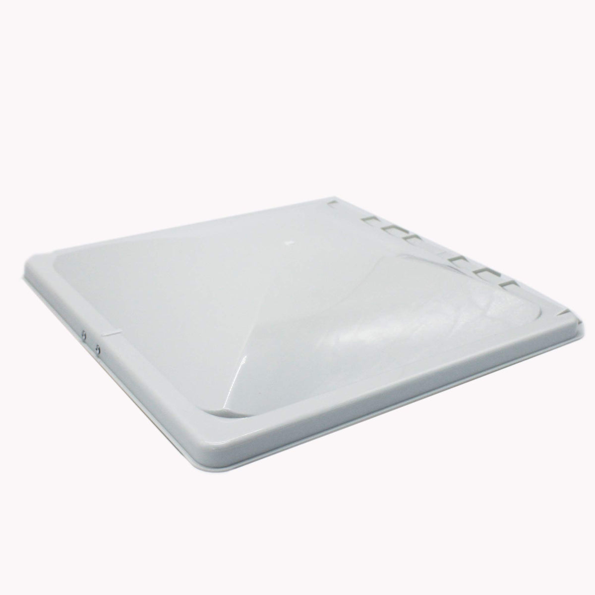 RV Roof Vent Cover 13 x 14 x 2 inch White UV-resistant Polypropylene H5644