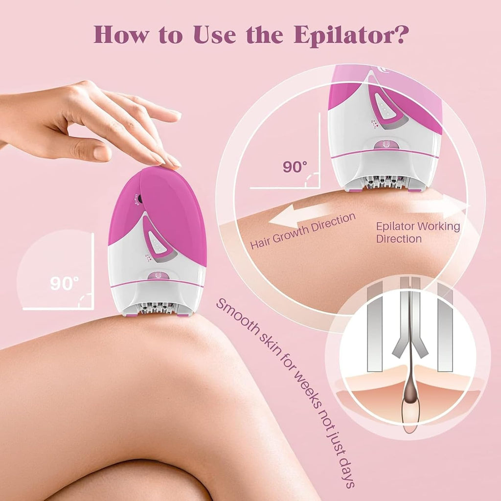 Epilator for Women with 2 Speed & LED Light B3331