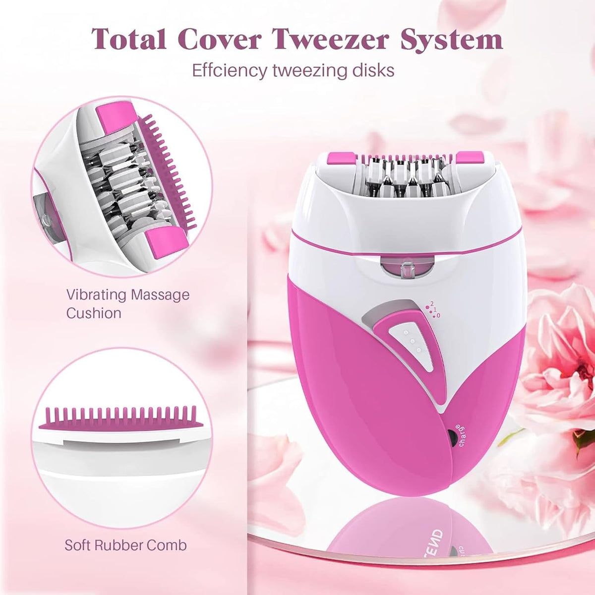 Epilator for Women with 2 Speed & LED Light B3331