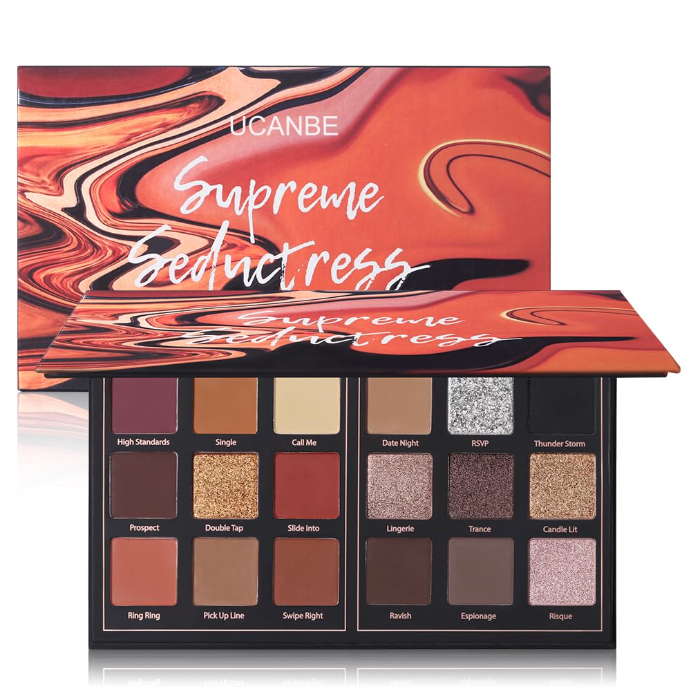 18 Colors Matte Shimmer Glitter Eyeshadow Palette Y741