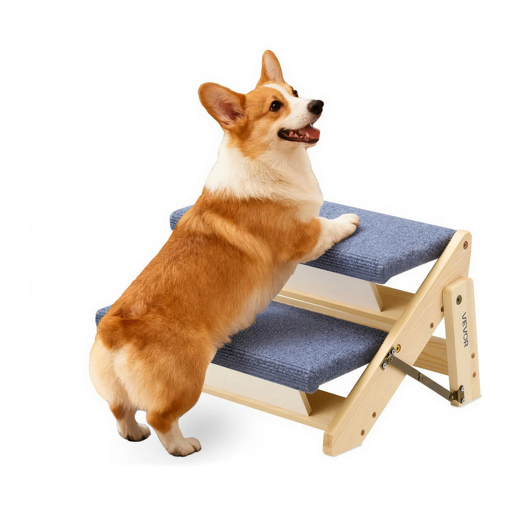 Wood 2-Step Pet Stairs C631