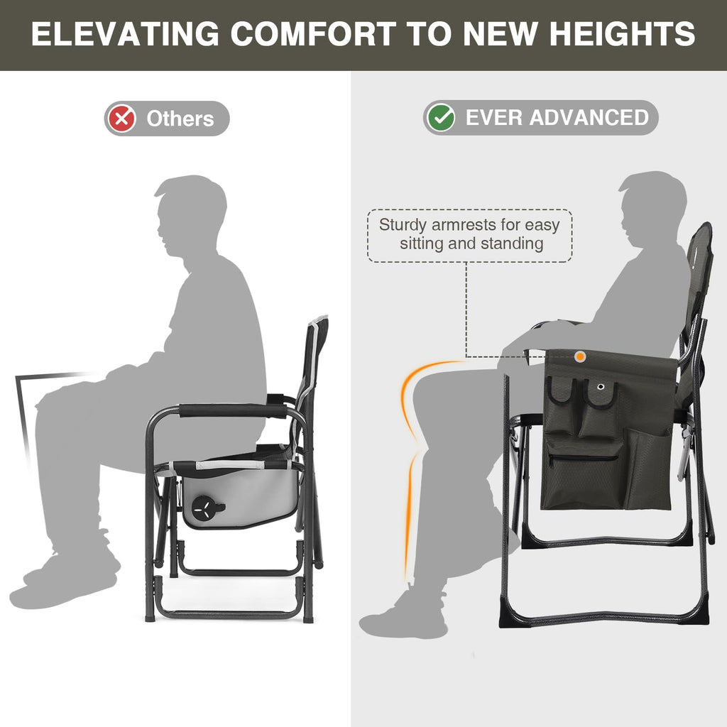 Lightweight Aluminum Director Camping Chair A808114