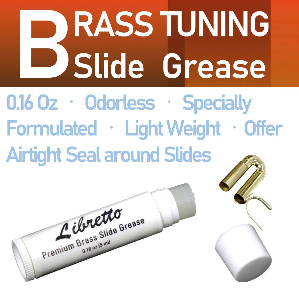 Trumpet Care Kit with Valve Oil, Slide Grease, Cleaning Cloth, Brushes and Case G578626
