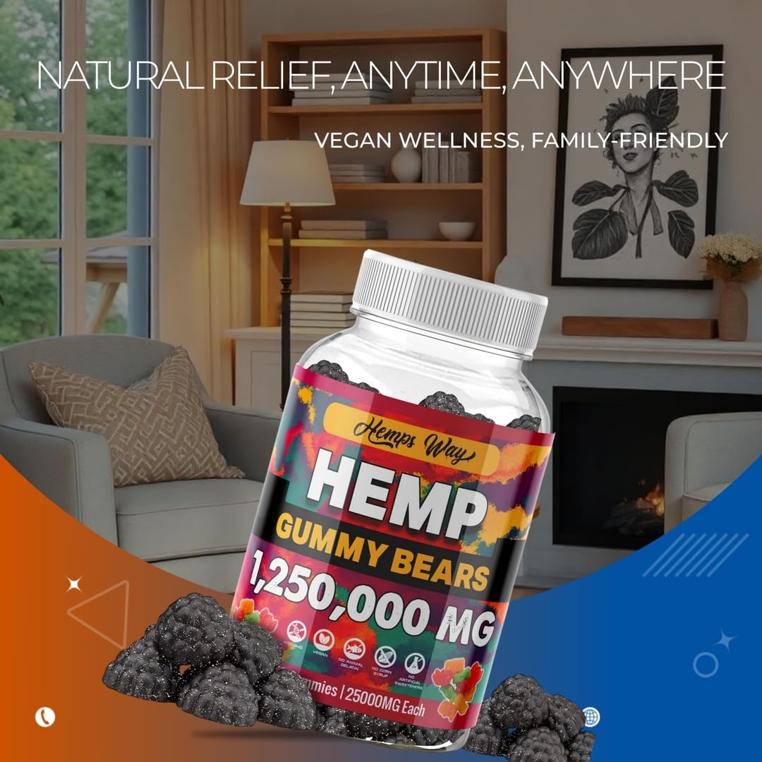 Organic Hemp Gummies Supplement S707