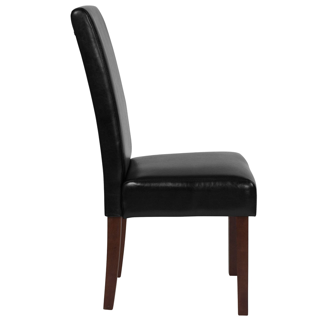 Black Faux Leather Accent Dining Chair M557781