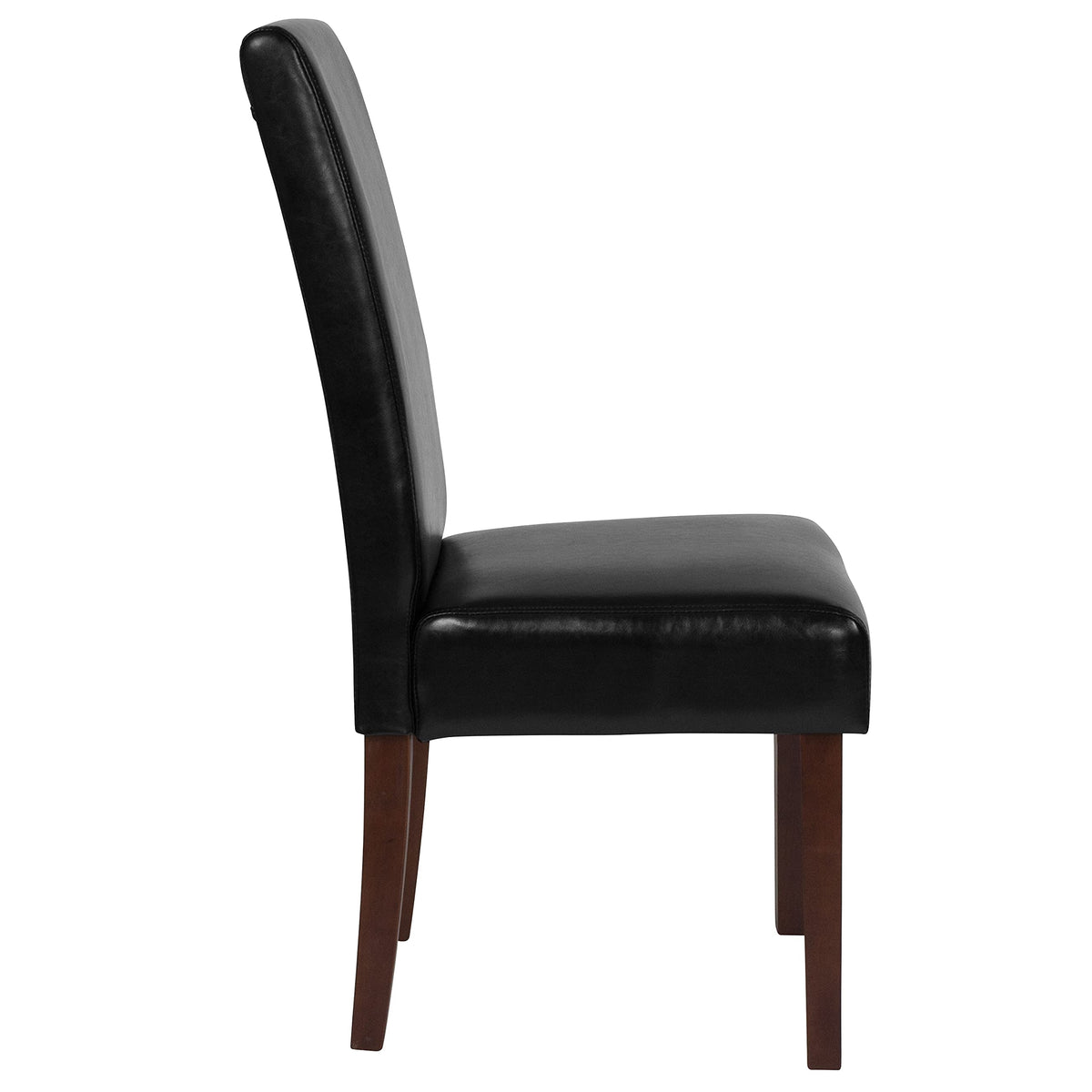 Black Faux Leather Accent Dining Chair M557781