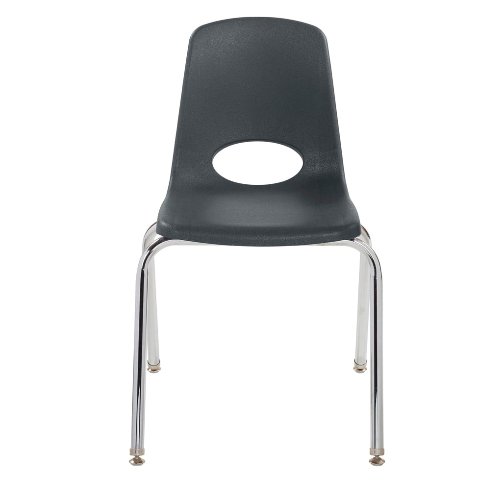 18" Black Stack Chair 5-Pack P48170
