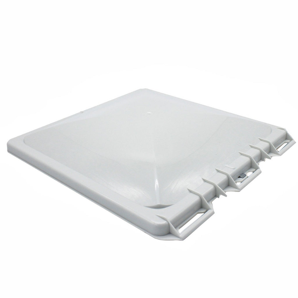 RV Roof Vent Cover 13 x 14 x 2 inch White UV-resistant Polypropylene H5644