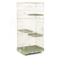 Foldable 4 Tier Detachable Cat Cage with Hammock J189644