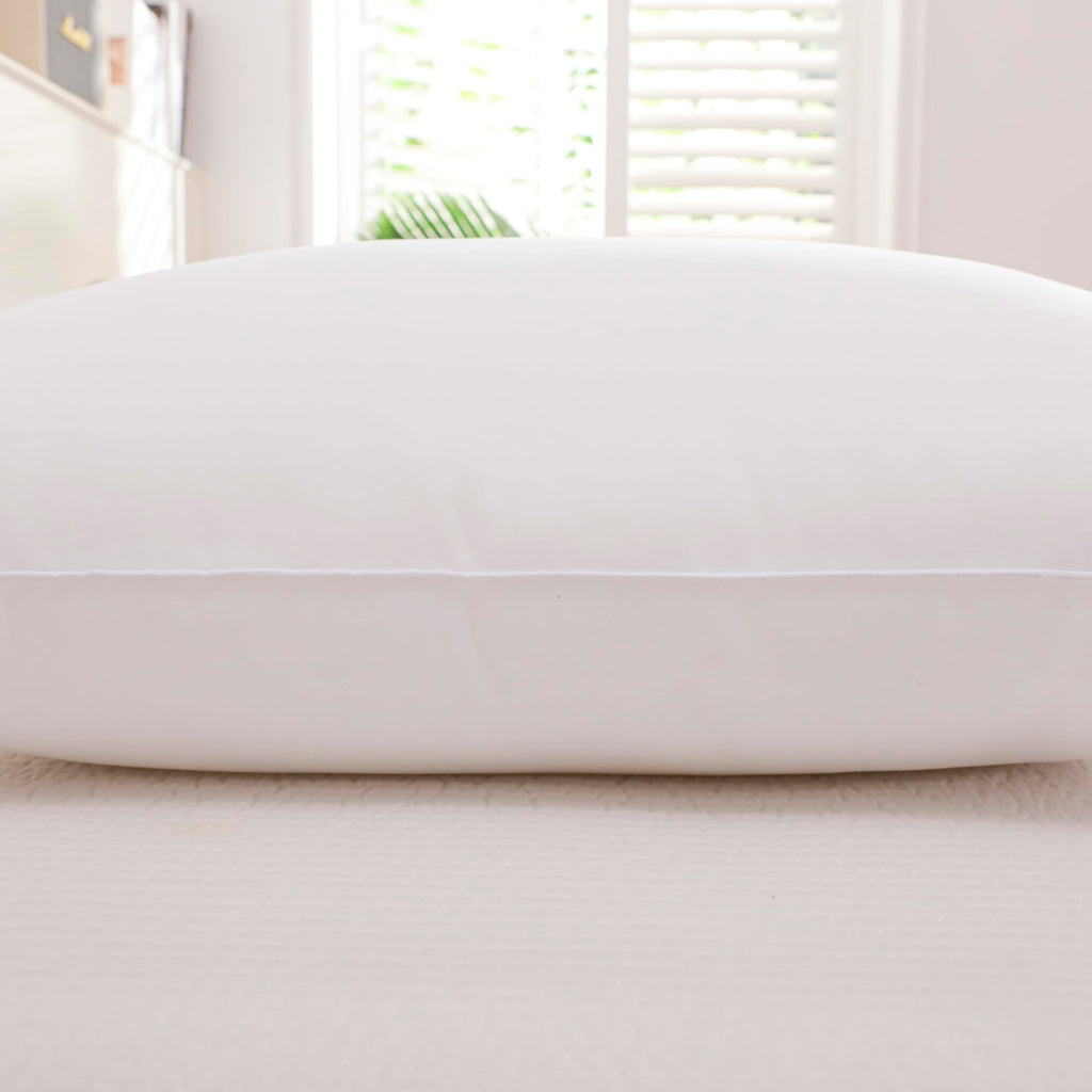 Gold Down Alternative Bed Pillow Set of 2 King Size X3651