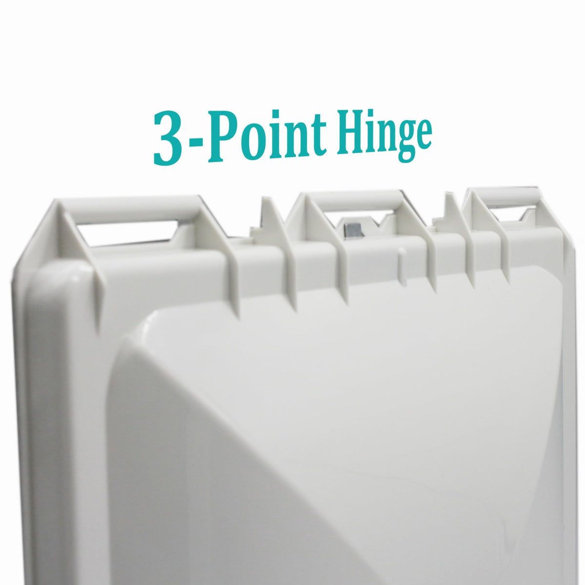 RV Roof Vent Cover 13 x 14 x 2 inch White UV-resistant Polypropylene H5644