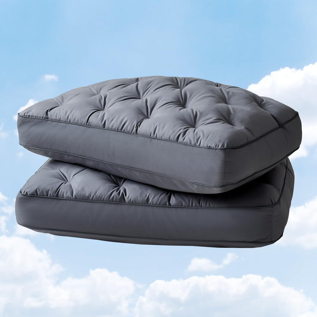 King Size Set of 2 Cotton Bed Pillow S9390