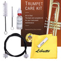 Trumpet Care Kit with Valve Oil, Slide Grease, Cleaning Cloth, Brushes and Case G578626