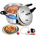4.23 Quart Aluminum Stovetop Pressure Cooker E72792