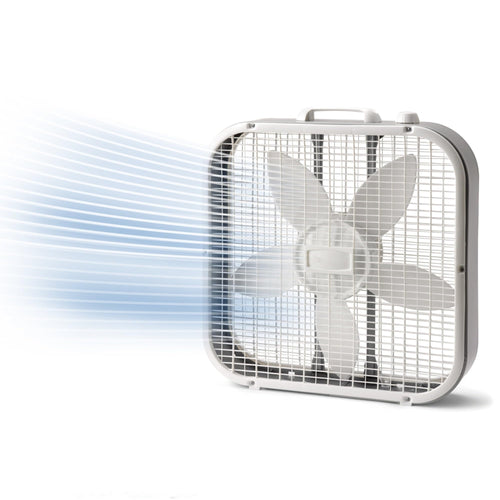20" White Box Fan, 3 Speeds A12753