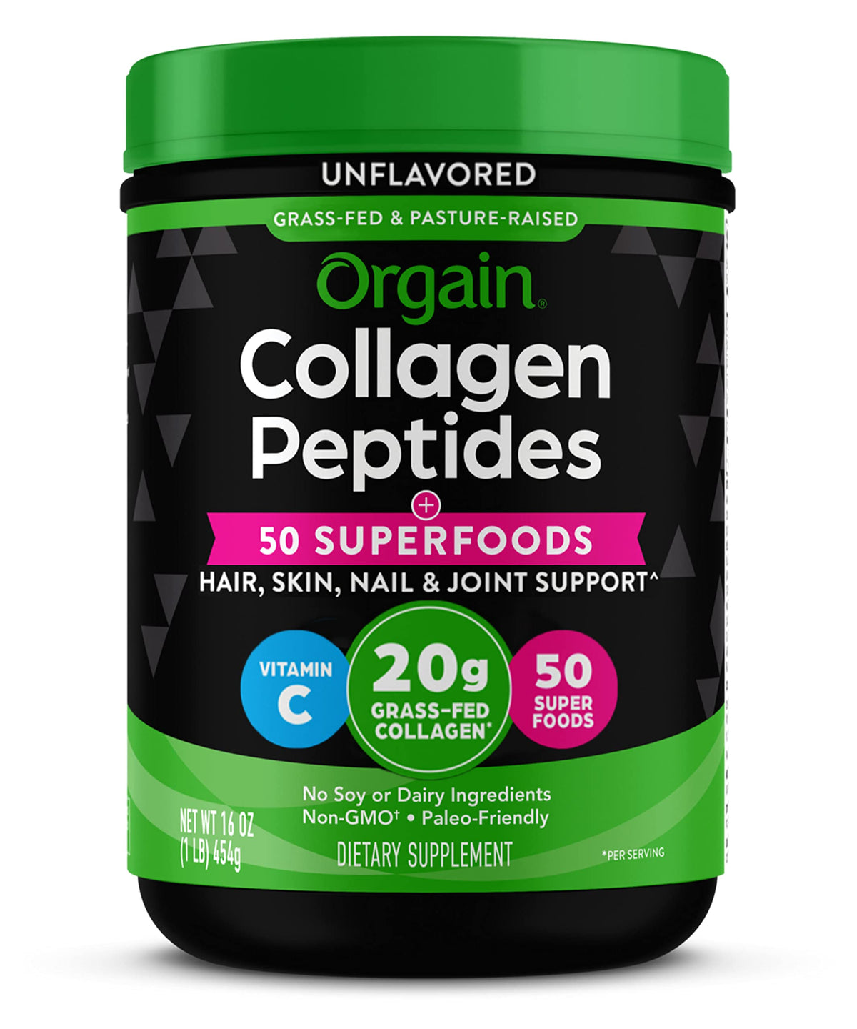 Hydrolyzed Collagen Powder with Organic Superfoods H6175