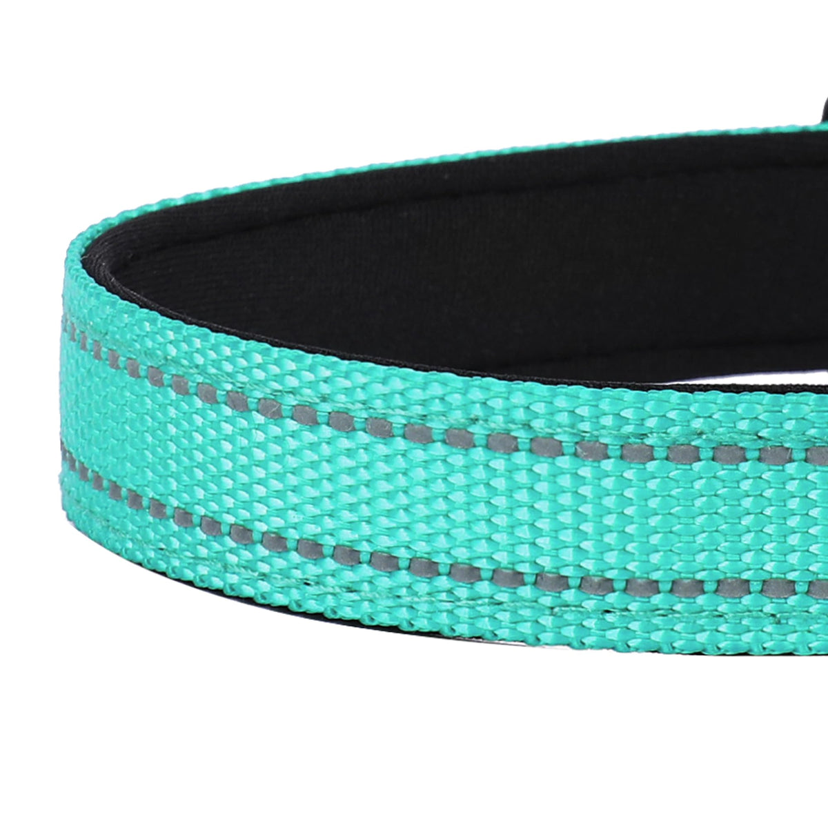 Reflective Adjustable Soft Neoprene Padded Dog Collar T8857
