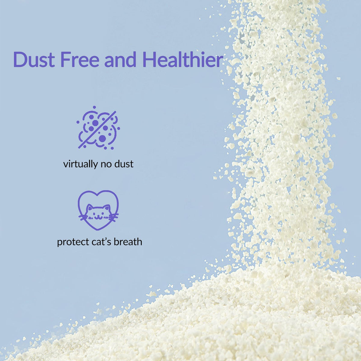 Non-Stick Ultra Clumping Unscented Cat Litter L79174