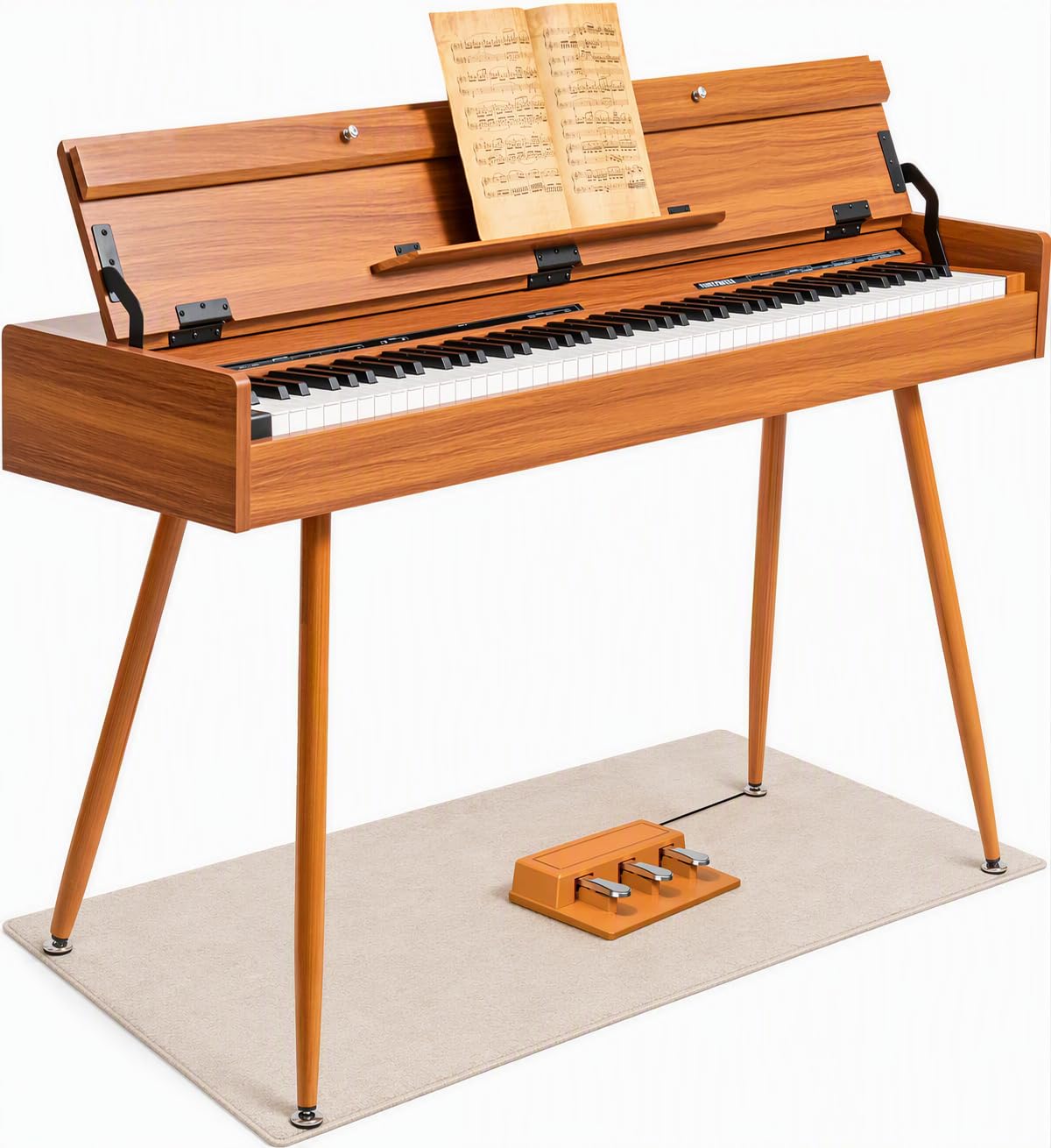 88 Key Weighted Digital Piano with Triple-Pedal D319527