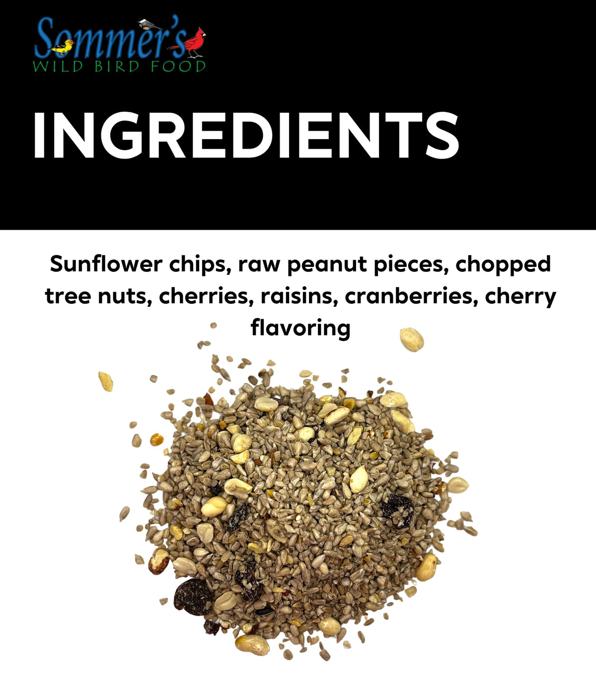 Fruit & Nut Bird Seed 20 lb H2010