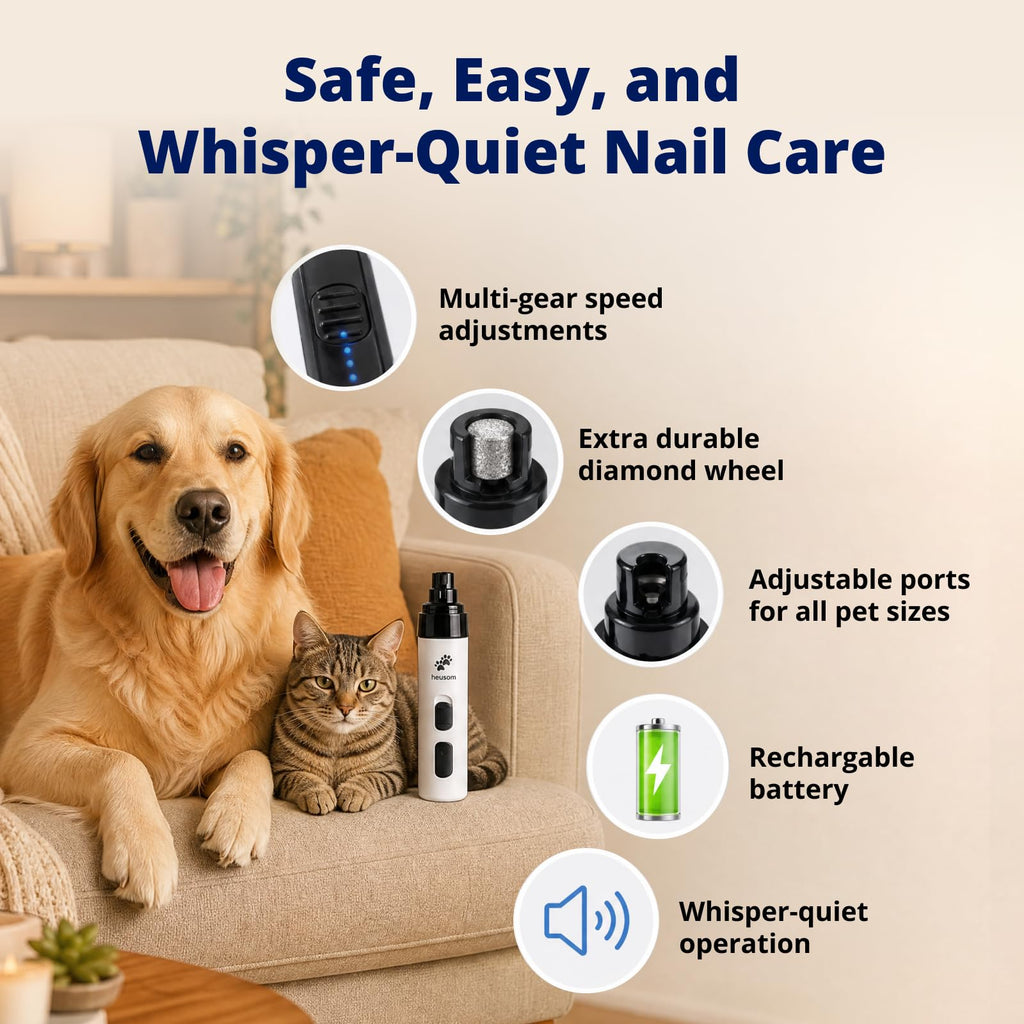 Whisper Quiet Pet Nail Grinder V154325