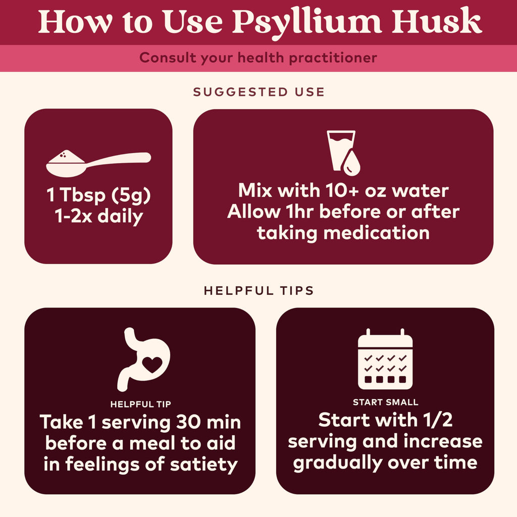 Psyllium Whole Husk Fiber Supplement 12 oz N903
