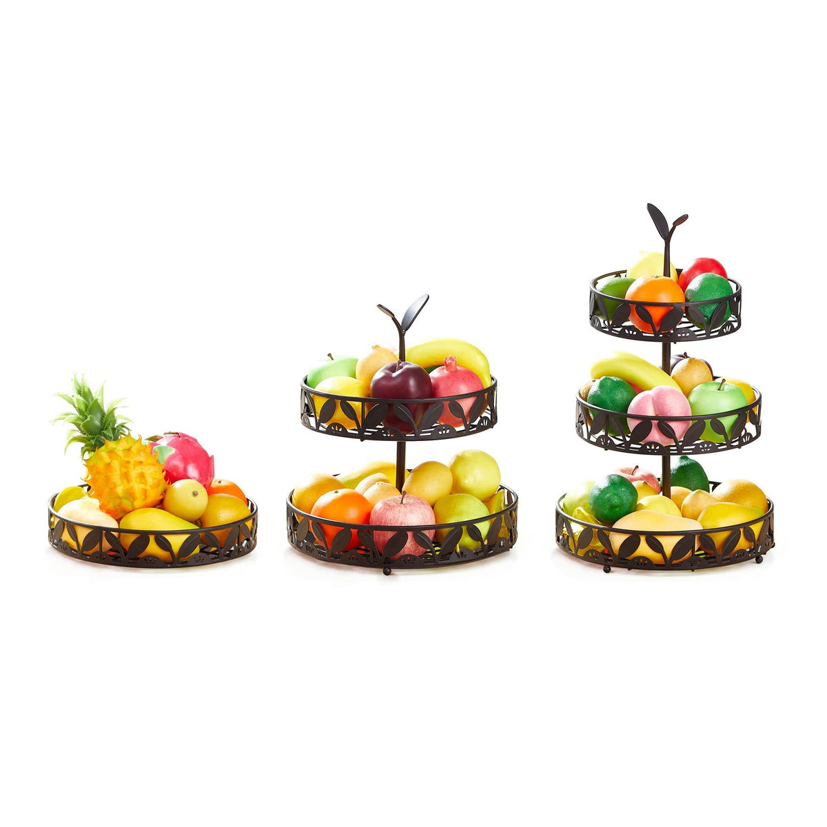 3 Tier Detachable Fruit Basket Stand I27599