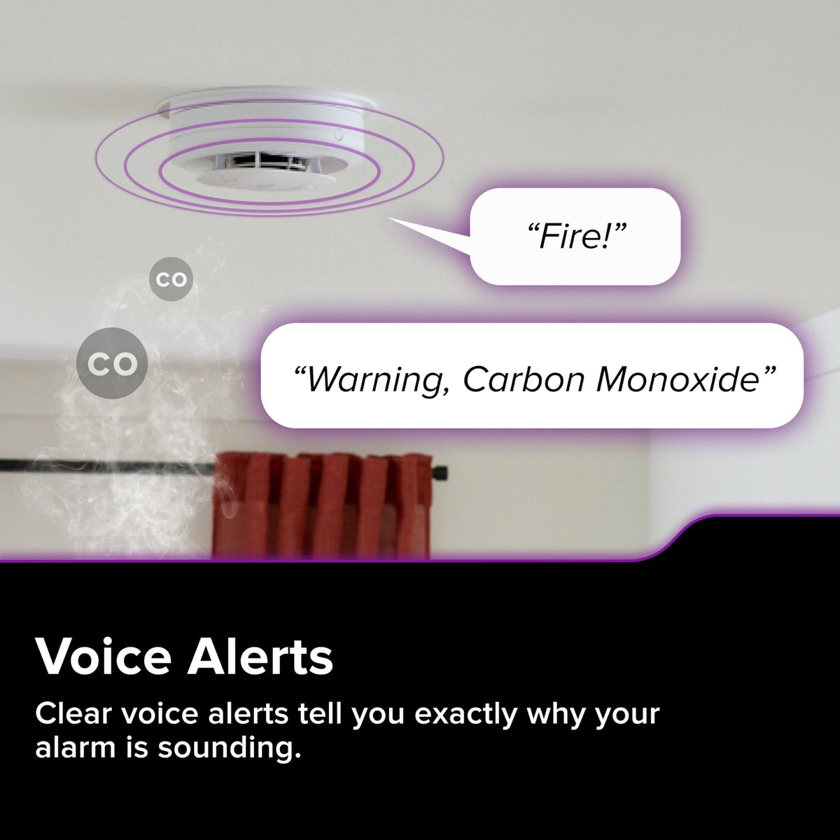 Hardwired Smoke and Carbon Monoxide Detector L93694