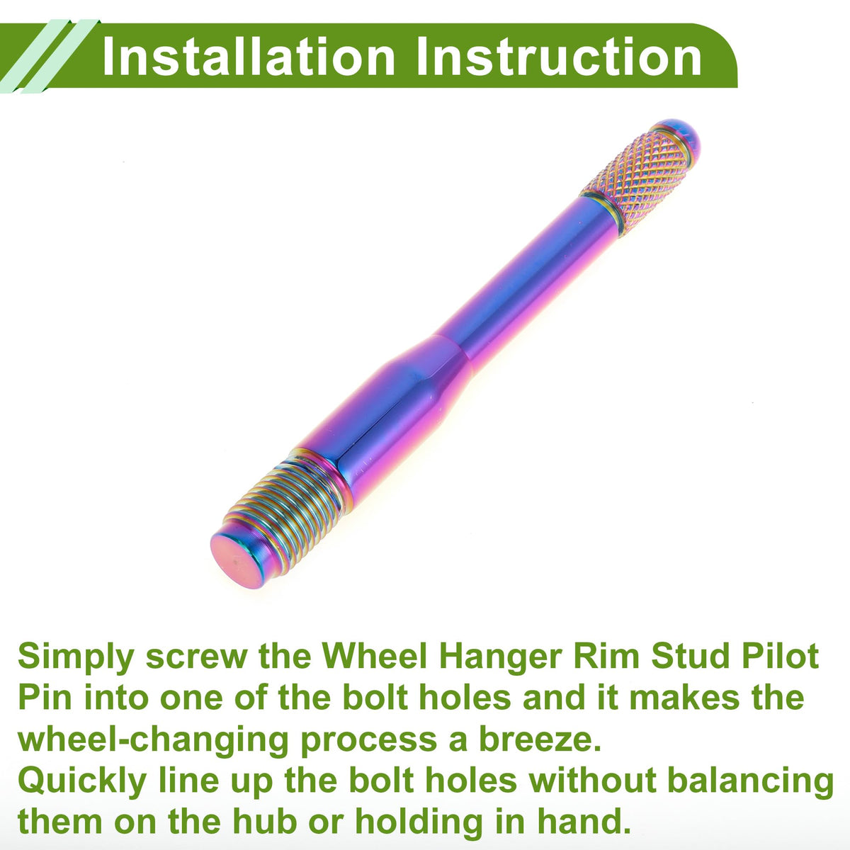 M14x1.5 120mm Stainless Steel Wheel Alignment Pin T7799