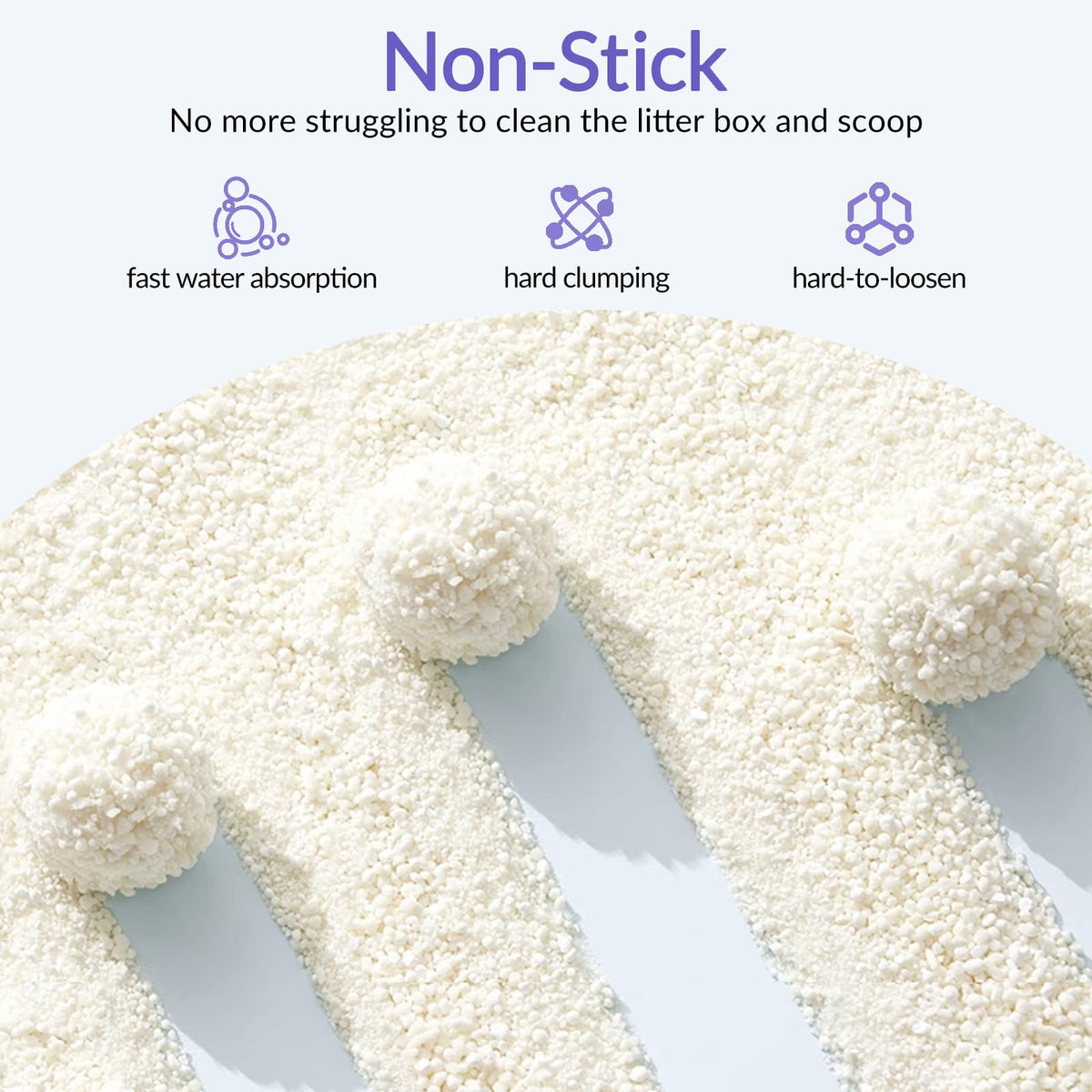 Non-Stick Ultra Clumping Unscented Cat Litter L79174