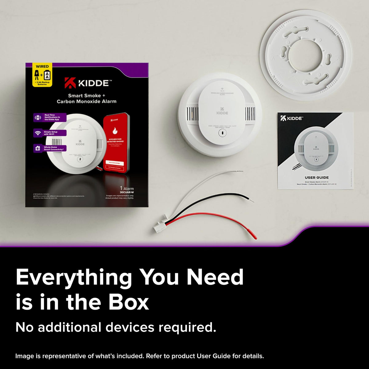 Hardwired Smoke and Carbon Monoxide Detector L93694