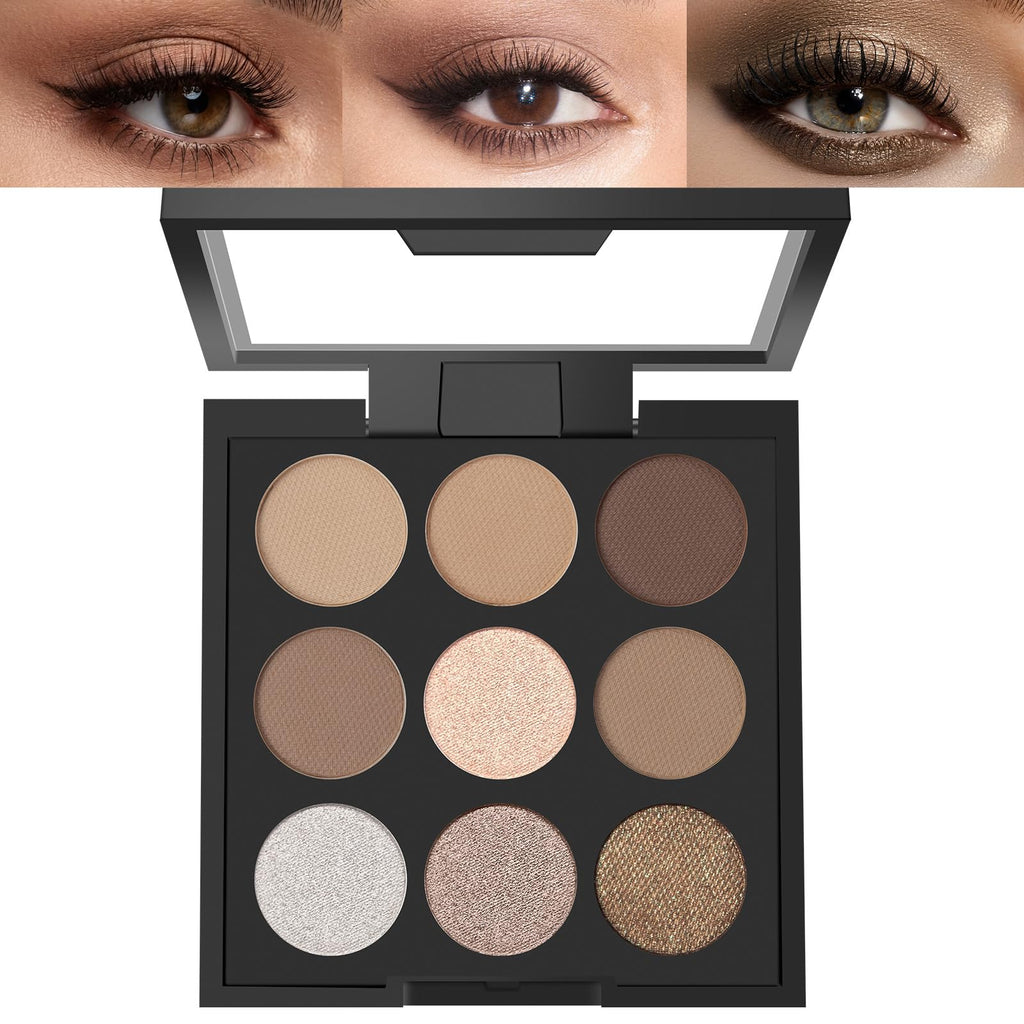 Neutral Eyeshadow Palette 9 Colors C861