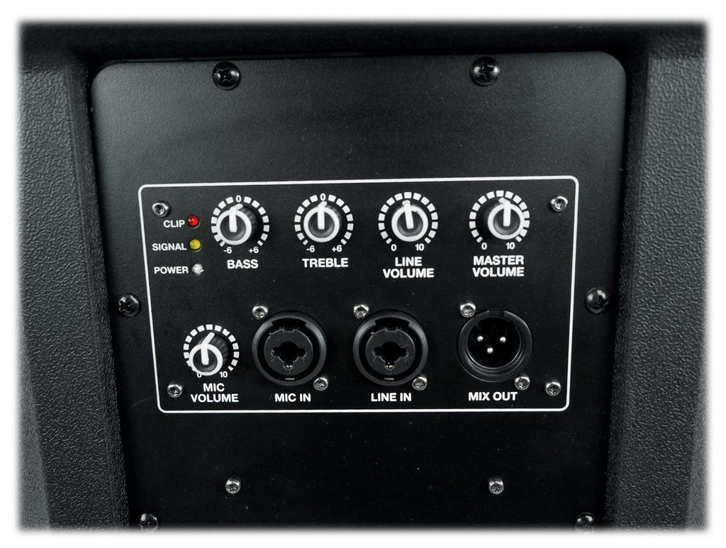 15" Active Powered DJ PA Speaker with 2-Channel Mixer B35754