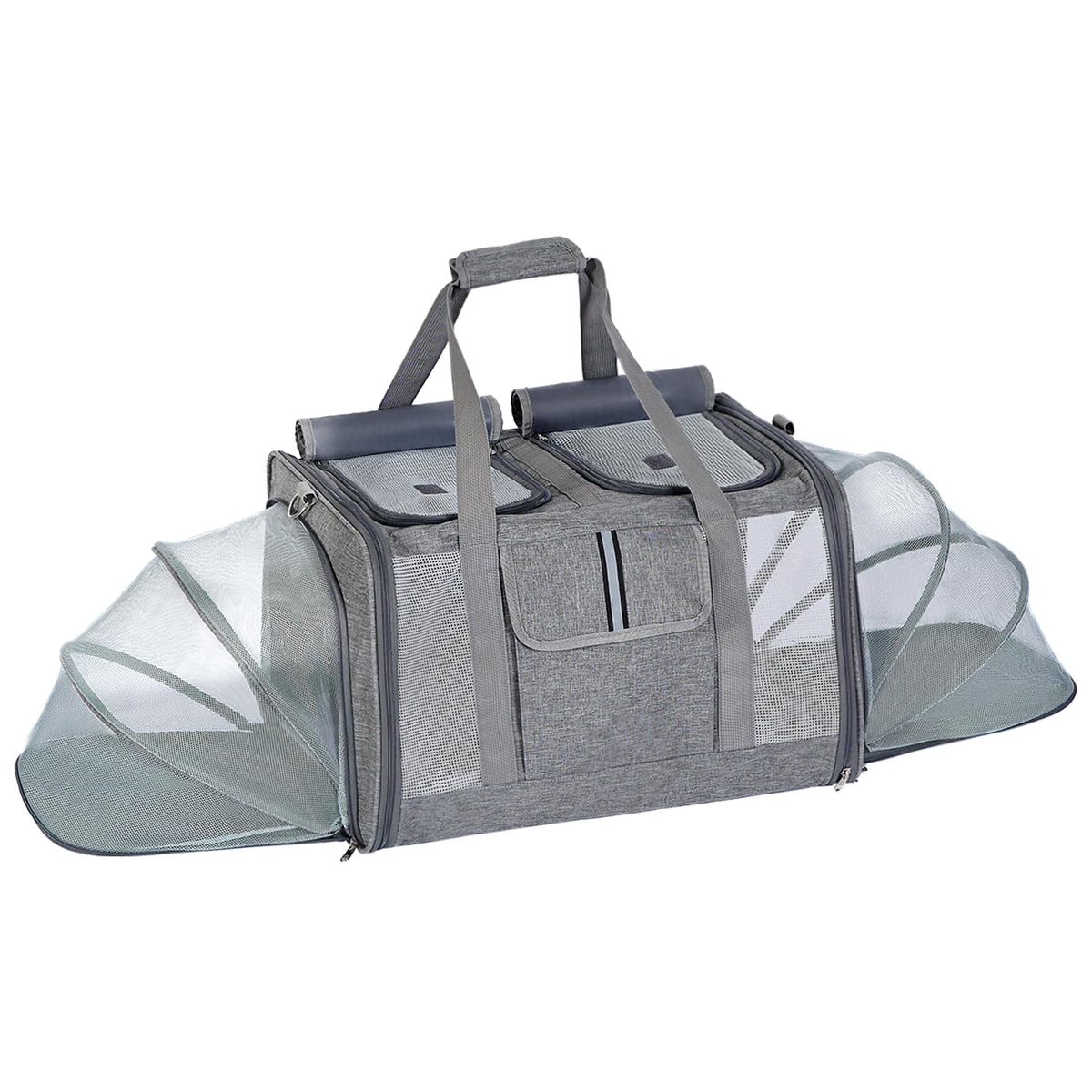 Large Expandable Soft-Sided Cat Carrier H17817