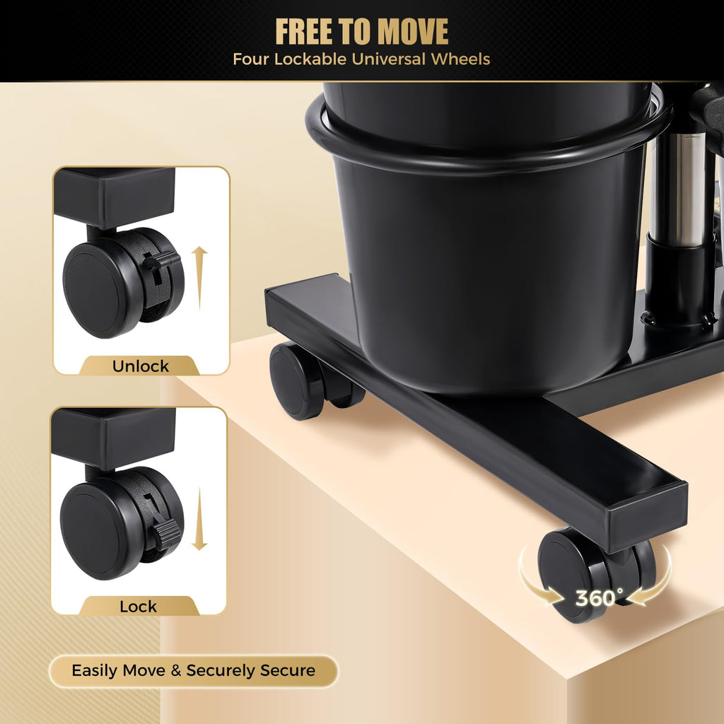 Electric Portable Height Adjustable Shampoo Bowl with Dual 10L Buckets K398