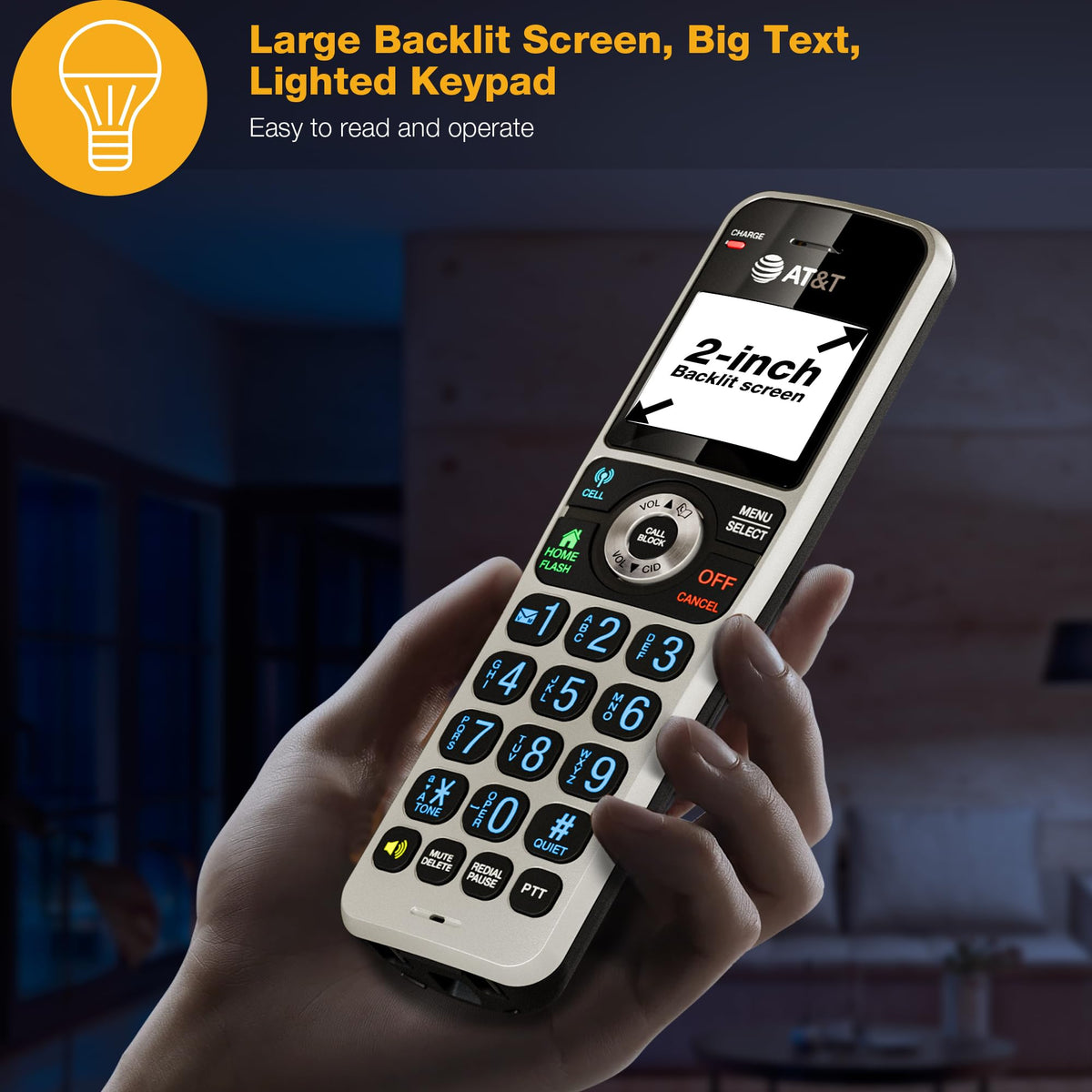4-Handset Cordless Phone A9870