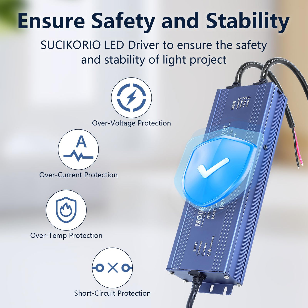 Waterproof IP67 12V 200W Ultra Slim LED Driver Transformer L988194